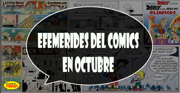 efemerides del comics en octubre
